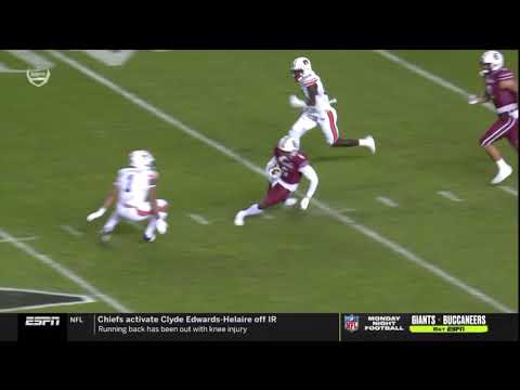 2021 USC vs Auburn - Josh Vann 19 Yd Reception