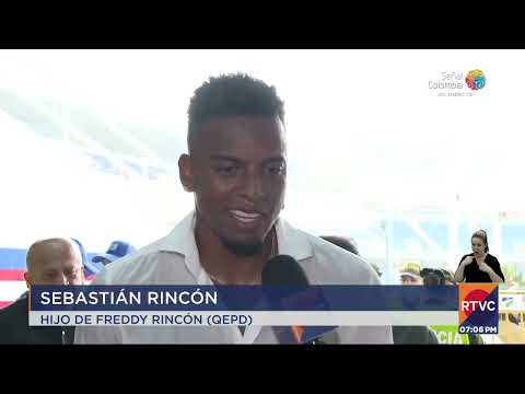 Sebastián, hijo de Freddy Rincón, nos contó cómo quiere que recuerden a su padre | RTVC Noticias