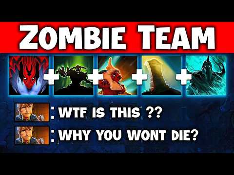 Zombie Team Unkillable Meta🔥🔥🔥New Combo By Goodwin | Dota 2 Gameplay