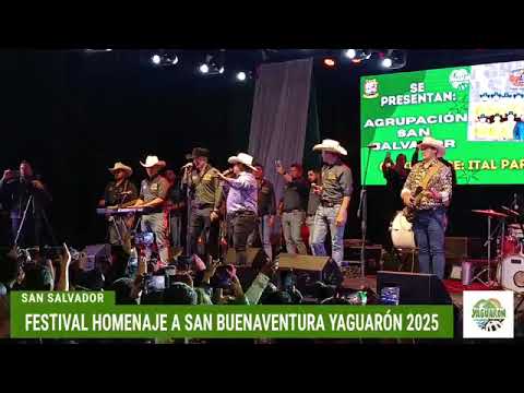 AGRUPACIÓN SAN SALVADOR EN VIVO EN LAS PATRONALES DE #YAGUARÓN 2025 #POLKAS Y #TROPICALES NUEVOS