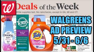 WALGREENS AD PREVIEW (5/31 - 6/6)