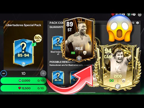 HUGE CONMEBOL LIBERTADORES PACK OPENING AND ALL EXCHANGES ! INSANE PACKS | EA FC MOBILE 24