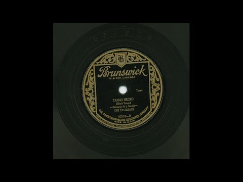The Castilians - Tango Negro - Brunswick 40204-B