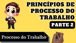 Princípios de Processo do Trabalho - Parte 2 - Resumo Completo