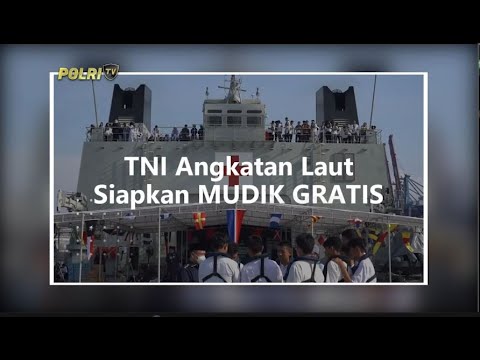 MUDIK GRATIS NAIK KAPAL PERANG TNI