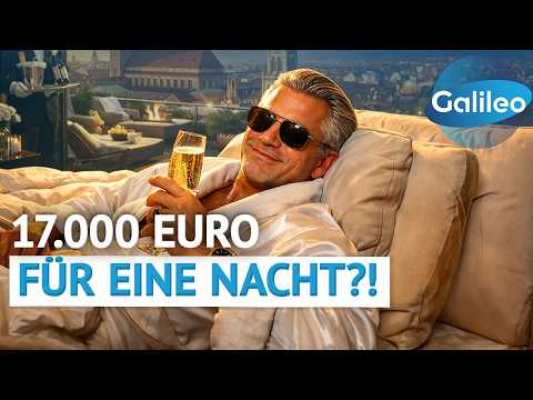 Purer Luxus - 17.000€ pro Nacht in einer der teuersten Suiten Deutschlands!