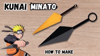 How to make a Paper KUNAI (NARUTO) | Origami Ninja Kunai | DIY