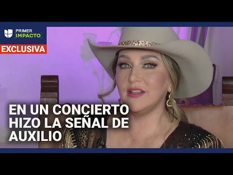 Alicia Villarreal rompe el silencio tras denuncia por violencia contra su esposo: "He tenido miedo"
