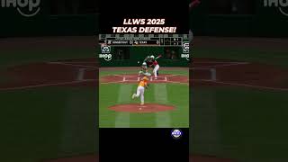 TERRIFIC TEXAS DEFENSE AT THE 2025 LLWS | #LLWS #baseballhighlights #littleleague #texasbaseball