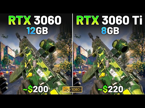 RTX 3060 vs RTX 3060 Ti in 2026 | Test in 15 Games | 1080p