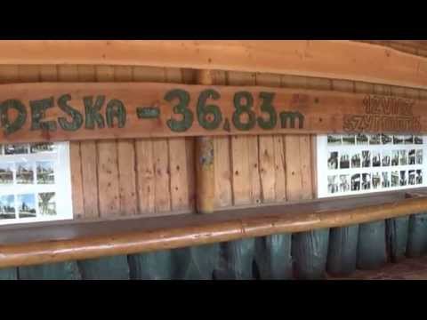 Skansen w Szymbarku najdłuższa deska świata  1 wrzes 2015 r