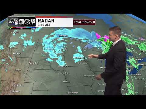 Weather update for April 14, 2022 from ABC 33/40