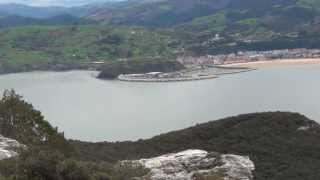 preview picture of video 'Laredo desde el Monte Buciero (Cantabria - España)'