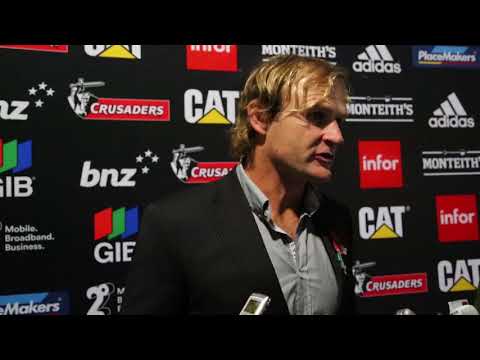 Crusaders coach Scott Robertson post match interview, Round 10 v Sunwolves