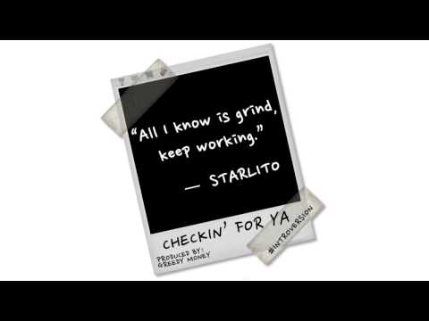 Starlito - Checkin' For Ya [Prod. by Greedy Money]