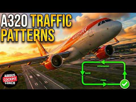 A320 Traffic Pattern: Watch My Eyes & Inputs (Fenix A320 | MSFS 2024)