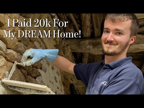 19 Year old, BUYS a French RENOVATION project for €20K