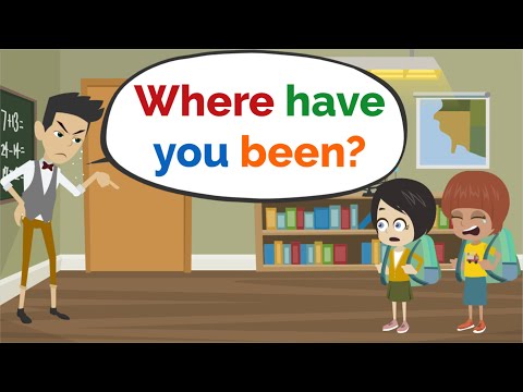Lisa and Sarah don't go to School! | Basic English conversation | Learn English | Like English