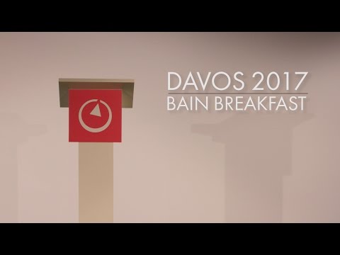 Davos 2017: Bain Breakfast