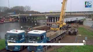 preview picture of video 'Zwevend beton voor nieuwe oprit A67 bij Lierop'