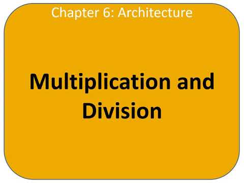 DDCA Ch6 - Part 7: Multiplication & Division Instructions
