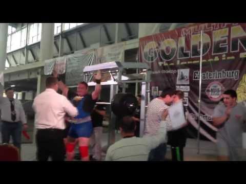 Timur Gadiev, squat 450 kg (Single Ply), Golden Tiger 2013