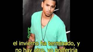 Chris Brown - First Day of Spring (Subtitulado en español)