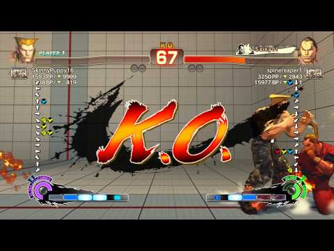 USFIV~ Dan (spinereaper1) vs.  Guile (SkinnyPuppy16) HD