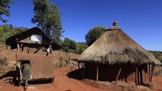 preview picture of video 'Benna-Dorf und Teff dreschen in Äthiopien'