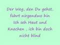 LaFee Du bist schön lyrics von THRiin