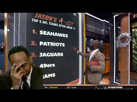 FIRST TAKE | Where are Broncos? - Stephen A. RIPS Jason's Top 5 NFL teams: 1. Seahawks 2. Patriots