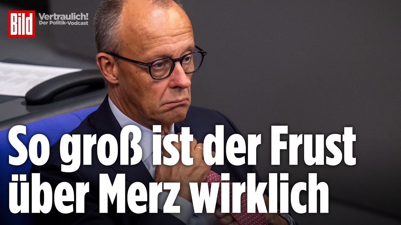 CDU-Krise spitzt sich zu: Wie sicher sitzt Merz noch im Amt? | Vertraulich