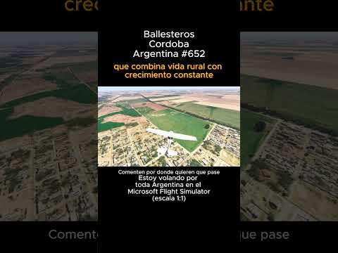 Ballesteros, Cordoba desde el Microsoft Flight Simulator #ballesteros #cordoba #msfs #joaha45