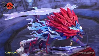 Okami Resin Painted Statue: Oki (Wolf Form) [Standard Edition] video 1