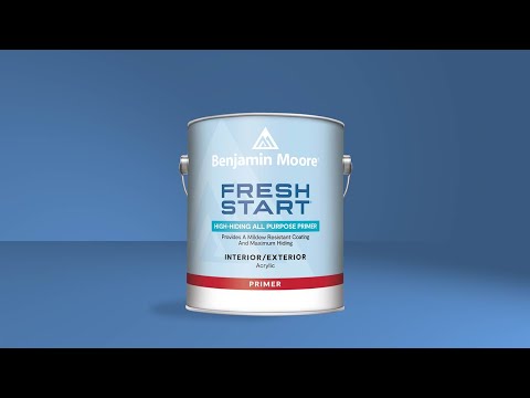Краска-грунт FRESH START Benjamin Moore Primer для внутр и наружных работ БЕЛАЯ 0,9л (разлив из галлона) - фото 1 - id-p2178970535