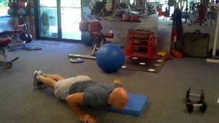Elevated Push up exercise video thumbnail