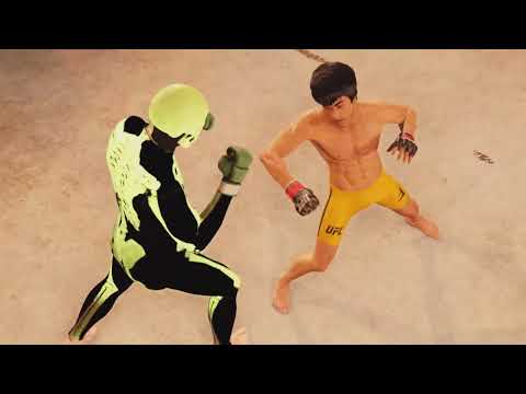 UFC 4 - Bruce Lee vs. Acid Skeleton - Super Dragon 🔥