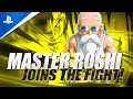 Dragon Ball FighterZ - Master Roshi Showcase Trailer | PS4