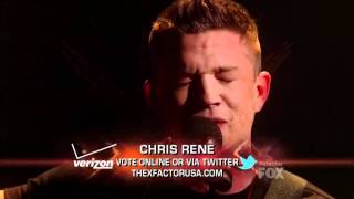 Chris Rene Live Shows TOP 5 - &#39;Where do we go from here&#39; - X-Factor USA 2011 + DOWNLOAD LINK