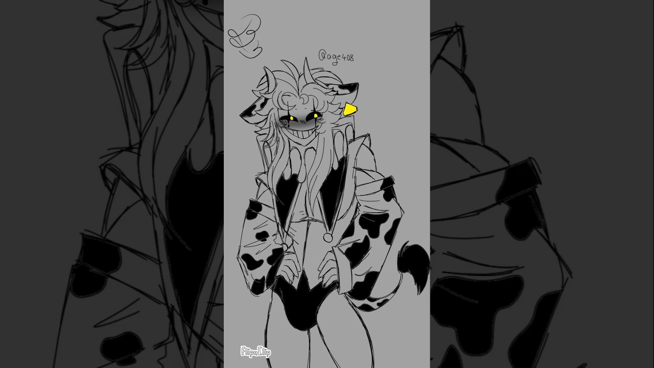 Pierrot If he decides to help  (T＿T) (눈_눈)  .#freakcircus#Pierrot #flipaclip