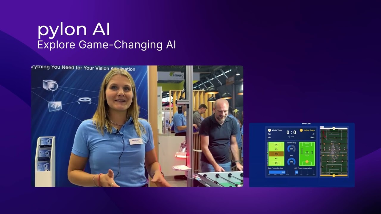 Efficient pylon AI software for image analysis – with no programming needed - Basler