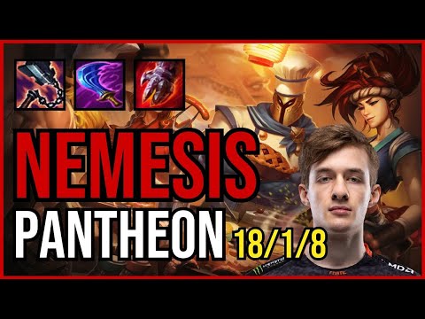 NEMESIS - PANTHEON vs. YONE Mid | EUW GRANDMASTER | PATCH 11.2