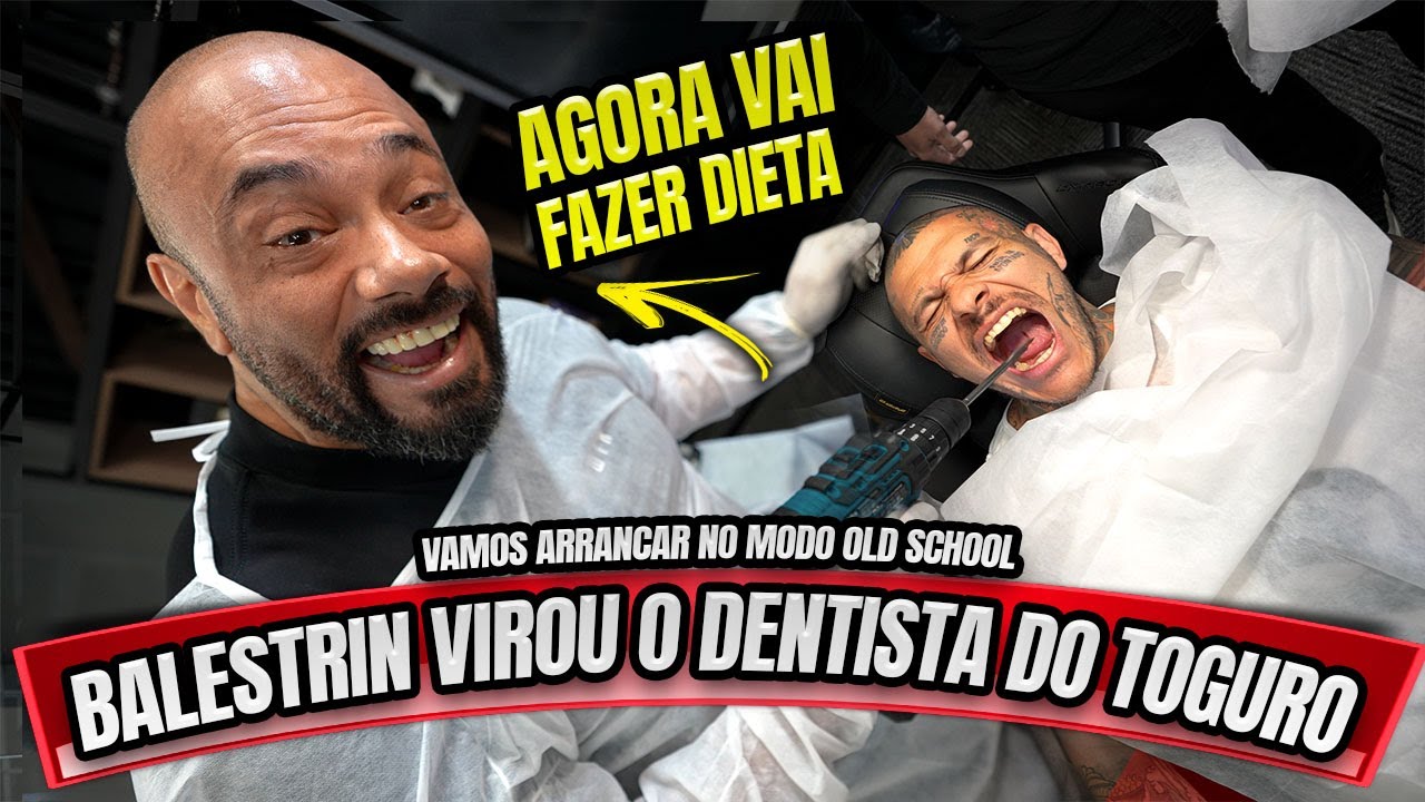 BALESTRIN VIROU DENTISTA DO TOGURO - AGORA ELE FAZ DIETA E DEIXA DE DESCULPAS !