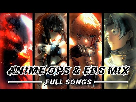 ANIME OPENINGS & ENDINGS MIX | FULL SONGS 1 HOUR! 🌏❤️🌲🔥