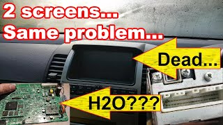 Nissan Pathfinder dead navigation screen... Fault finding and repair.