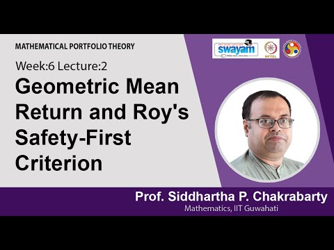 Mathematical Portfolio Theory Intro Video