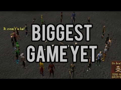 Runescape - BIGGEST GAME YET! | Hunger Games (Custom minigame)