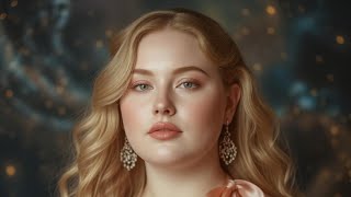 Royal Purple Plus Size Saree Elegance