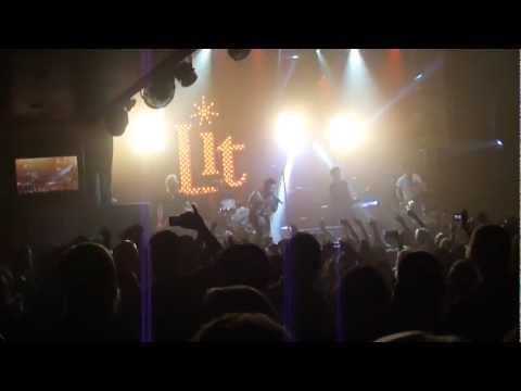 LIT  MY OWN WORST ENEMY House of Blues Anaheim 6/23/2012
