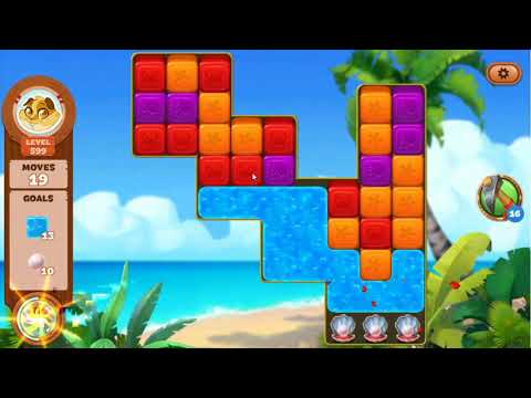 Lost Island Blast Adventure Level 599 - No Boosters